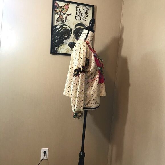 Vintage homemade size small top - Picture 3 of 13